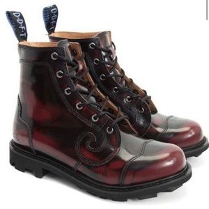 John Fluevog 7th Heaven Derby Swirl Boots!